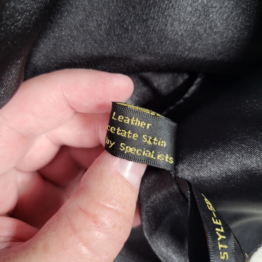 Scully‎ Suede Leather Vest Mens XXL Black Western Cinch Back Embossed Buttons - Picture 5 of 13